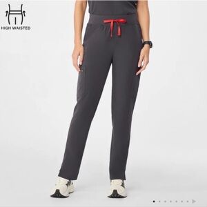 FIGS Charcoal Grey Yola scrub pants Size Large